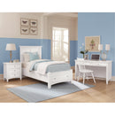 Vaughan-Bassett Bonanza BB29 Twin Mansion Storage Bed - White IMAGE 4