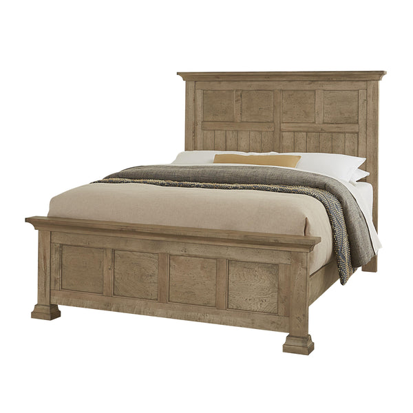 Artisan & Post Carlisle 155 Queen Window Pane Bed - Warm Natural IMAGE 1