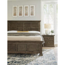 Artisan & Post Carlisle 156 King Window Pane Bed - Dark Sable IMAGE 4