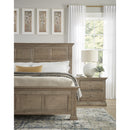 Artisan & Post Carlisle 157 King Window Pane Bed - Natural Grey IMAGE 2