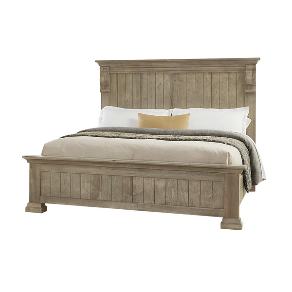 Artisan & Post Carlisle 157 Queen Corbel Bed - Natural Grey IMAGE 1