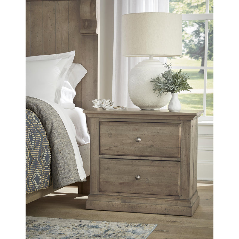 Artisan & Post Carlisle 157-227 Night Stand - Natural Grey IMAGE 4
