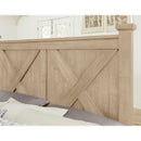 Artisan & Post Cool Rustic 176 Queen X Bed with X Footboard - Clear Maple IMAGE 3