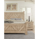 Artisan & Post Cool Rustic 176 Queen X Bed with X Footboard - Clear Maple IMAGE 4