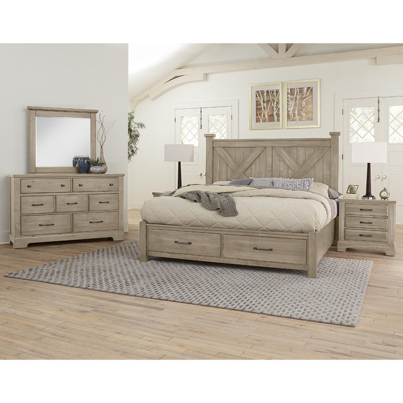 Artisan & Post Cool Rustic 176-002 7 Drawer Dresser - Clear Maple IMAGE 3