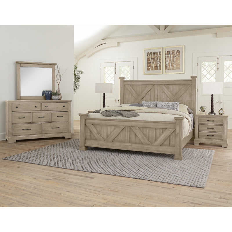 Artisan & Post Cool Rustic 176-002 7 Drawer Dresser - Clear Maple IMAGE 4