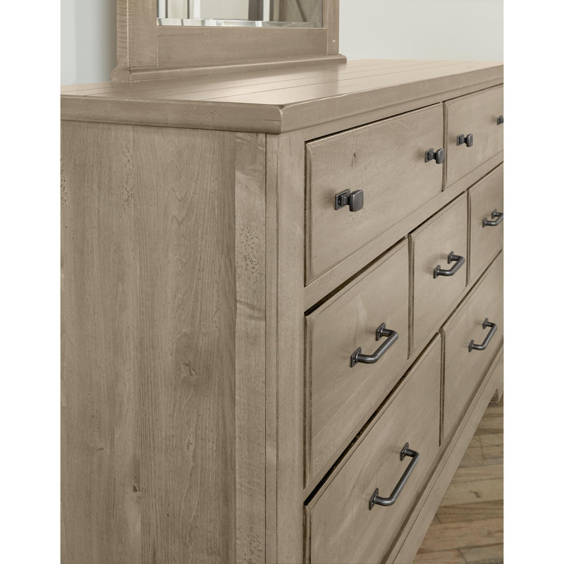 Artisan & Post Cool Rustic 176-002 7 Drawer Dresser - Clear Maple IMAGE 5