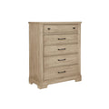 Artisan & Post Cool Rustic 176-115 5 Drawer Chest - Clear Maple IMAGE 1