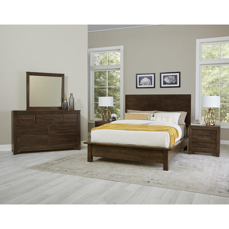 Artisan & Post Crafted Cherry 150 Queen Terrace Bed - Dark Cherry IMAGE 4