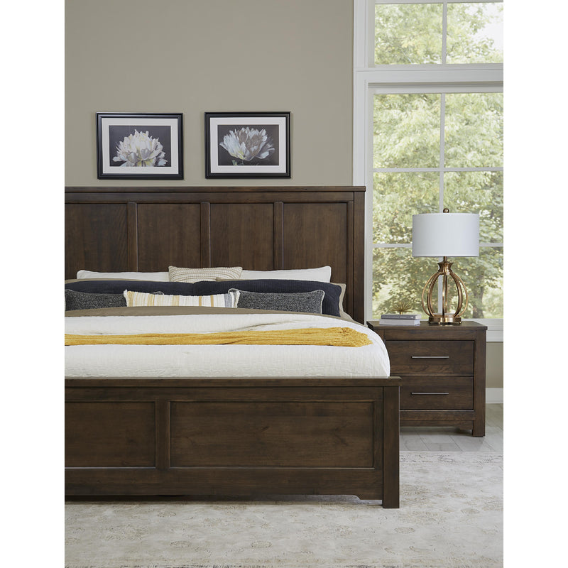 Artisan & Post Crafted Cherry 150-227 2 Drawer Night Stand - Dark IMAGE 2
