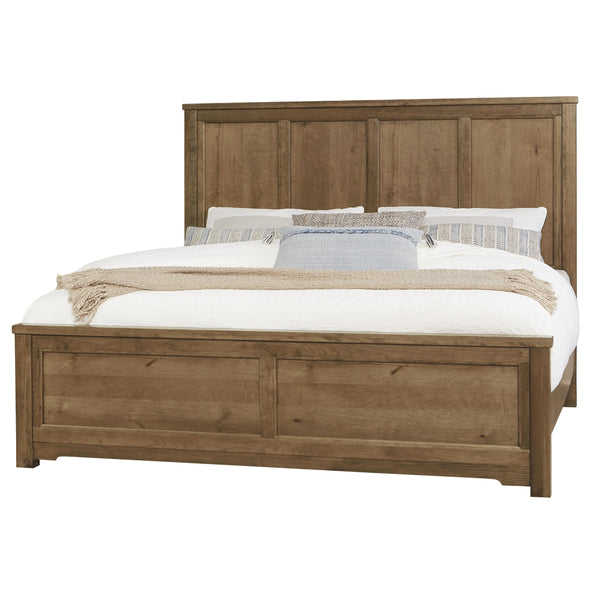 Artisan & Post Crafted Cherry 151 Queen Six Panel Bed - Medium Cherry IMAGE 1