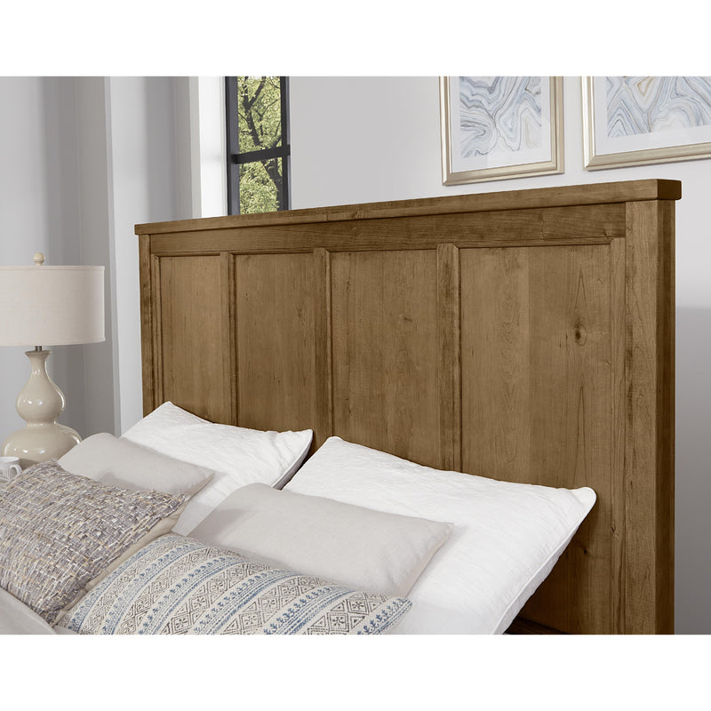 Artisan & Post Crafted Cherry 151 Queen Six Panel Bed - Medium Cherry IMAGE 3