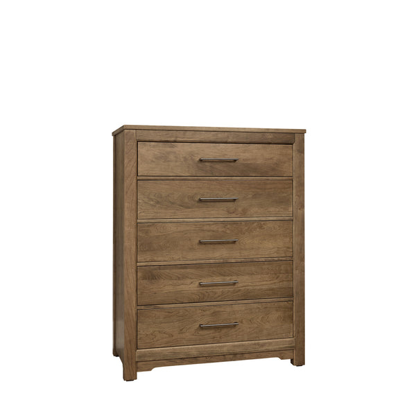 Artisan & Post Crafted Cherry 151-115 5 Drawer Chest - Medium IMAGE 1
