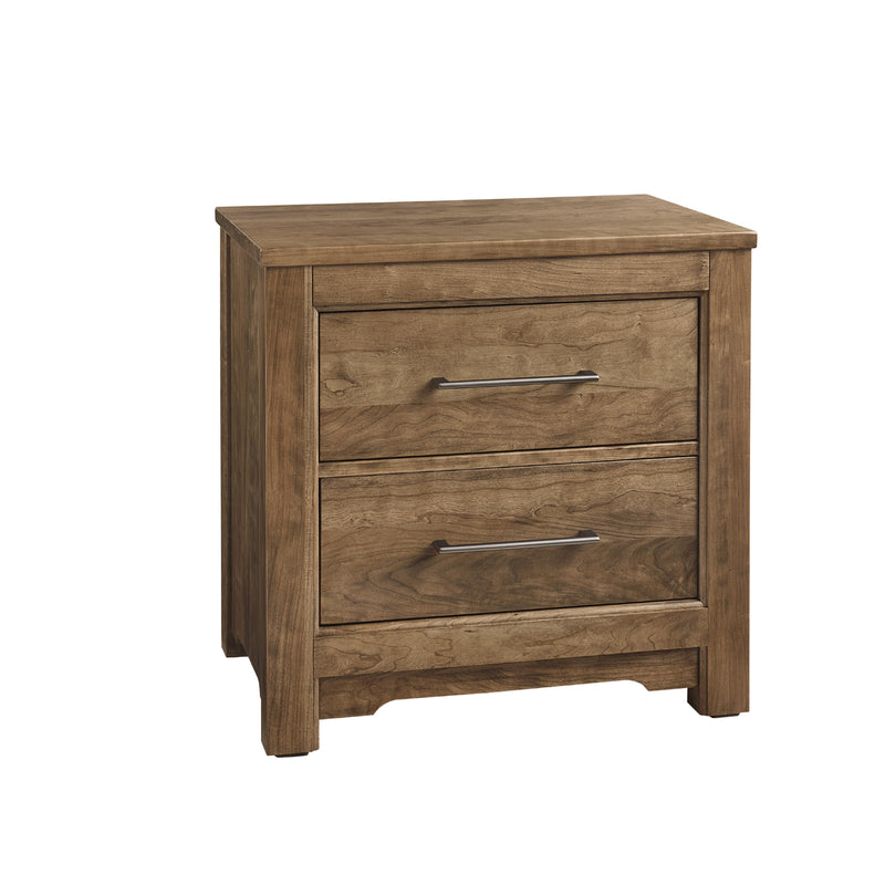 Artisan & Post Crafted Cherry 151-227 2 Drawer Night Stand - Medium IMAGE 1