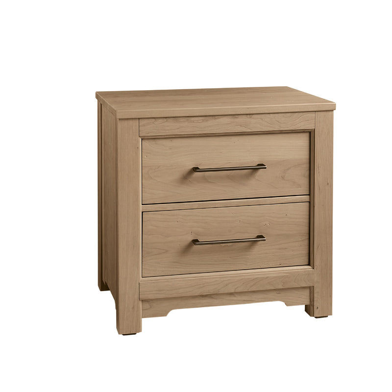 Artisan & Post Crafted Cherry 154-227 2 Drawer Night Stand - Bleached IMAGE 1