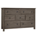 Artisan & Post Custom Express 123-003 7 Drawer Dresser - Driftwood Grey IMAGE 1