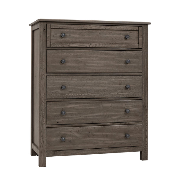 Artisan & Post Custom Express 123-115 5 Drawer Chest - Driftwood Grey IMAGE 1