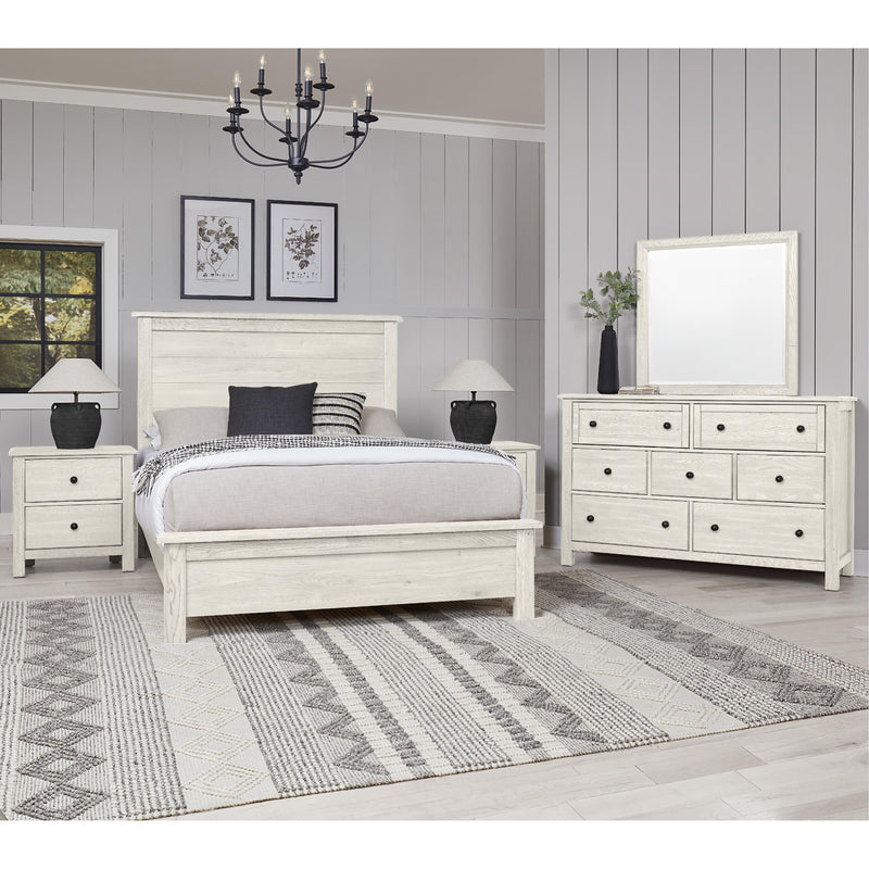 Artisan & Post Custom Express 124 King Farmhouse Bed - Weathered White IMAGE 2