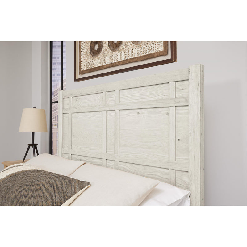Artisan & Post Custom Express 124 Queen Architectural Bed - Weathered White IMAGE 3