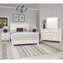 Artisan & Post Custom Express 124 Queen Farmhouse Bed - Weathered White IMAGE 4