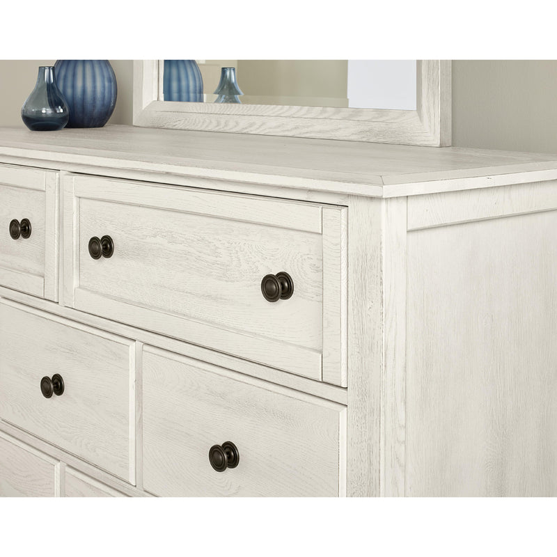 Artisan & Post Custom Express 124-003 7 Drawer Dresser - Weathered White IMAGE 4