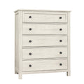Artisan & Post Custom Express 124-115 5 Drawer Chest - Weathered White IMAGE 1