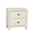 Artisan & Post Custom Express 124-227 2 Drawer Night Stand - Weathered White IMAGE 1