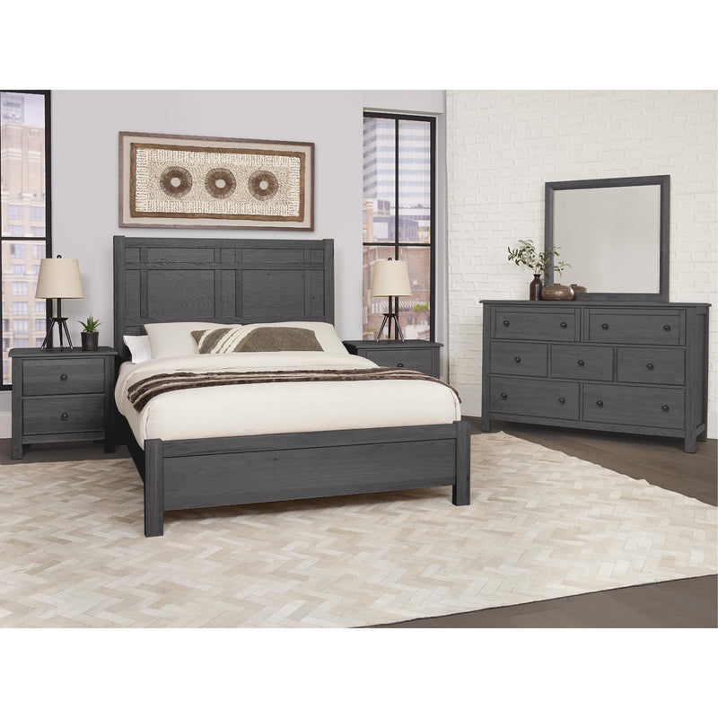Artisan & Post Custom Express 127 King Architectural Bed - Graphite IMAGE 2