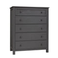 Artisan & Post Custom Express 127-115 5 Drawer Chest - Graphite IMAGE 1
