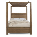 Artisan & Post Dovetail 752 Queen Wood Panel Canopy Bed - Natural IMAGE 2