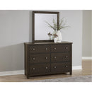 Vaughan-Bassett Fundamentals 10-002 6 Drawer Dresser - Java IMAGE 2