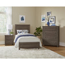 Vaughan-Bassett Fundamentals 11 Twin Bed - Grey IMAGE 4