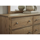 Vaughan-Bassett Fundamentals 12-002 6 Drawer Dresser - Natural IMAGE 2