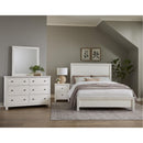 Vaughan-Bassett Fundamentals 16-002 6 Drawer Dresser - White IMAGE 3