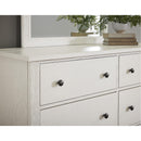 Vaughan-Bassett Fundamentals 16-002 6 Drawer Dresser - White IMAGE 4