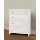 Vaughan-Bassett Fundamentals 16-114 4 Drawer Chest - White IMAGE 4