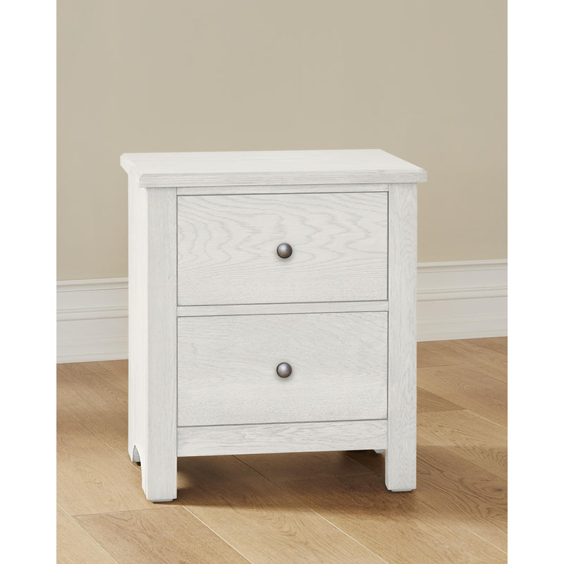 Vaughan-Bassett Fundamentals 16-226 2 Drawer Night Stand - White IMAGE 2