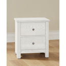 Vaughan-Bassett Fundamentals 16-226 2 Drawer Night Stand - White IMAGE 3