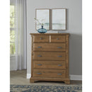 Vaughan-Bassett Lancaster County 815-115 5 Drawer Chest - Amish Cherry IMAGE 3