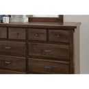 Vaughan-Bassett Lancaster County 817-002 8 Drawer Dresser - Amish Walnut IMAGE 2