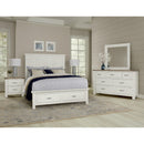 Artisan & Post Maple Road 116 King Mansion Storage Bed - Soft White IMAGE 2