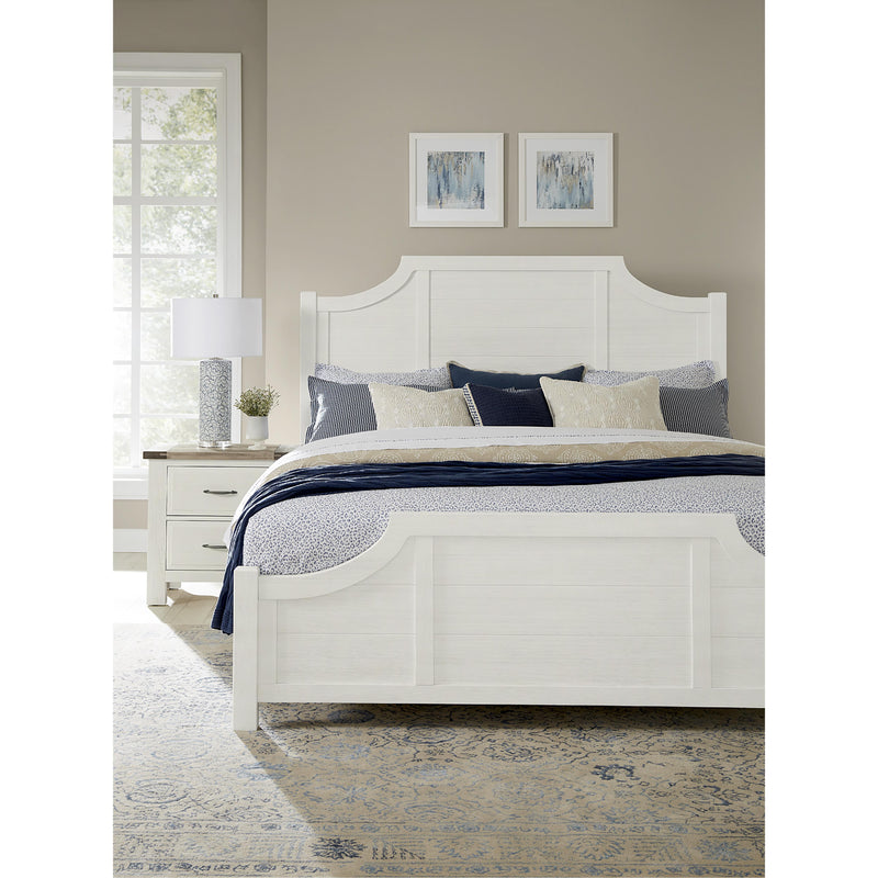 Artisan & Post Maple Road 116 Queen Scalloped Bed - Soft White IMAGE 3
