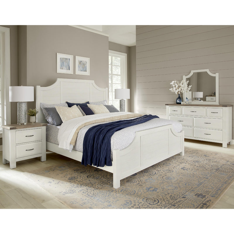 Artisan & Post Maple Road 116 Queen Scalloped Bed - Soft White IMAGE 4