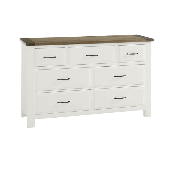 Artisan & Post Maple Road 116-003 7 Drawer Triple Dresser - Two Tone IMAGE 1