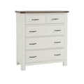 Artisan & Post Maple Road 116-115 5 Drawer Chest - Two Tone IMAGE 1
