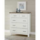 Artisan & Post Maple Road 116-115 5 Drawer Chest - Two Tone IMAGE 2