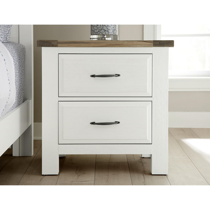 Artisan & Post Maple Road 116-227 2 Drawer Night Stand - Two Tone IMAGE 3
