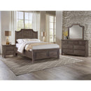 Artisan & Post Maple Road 117 Queen Scalloped Storage Bed - Maple Syrup IMAGE 4