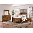  Artisan & Post Maple Road 118 King Slat Poster Bed - Antique Amish IMAGE 5