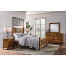 Artisan & Post Maple Road 118 Queen Slat Poster Bed - Antique Amish IMAGE 6